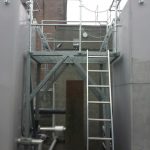 Access Platform with ladder